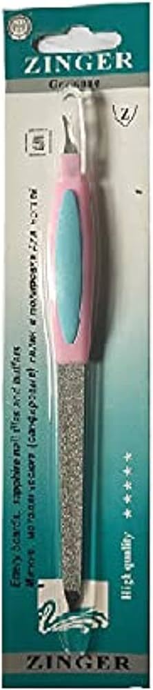 مبرد أظافر معدني مزدوج الجوانب من زنجر