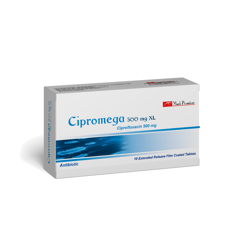 سيبروميجا اكس ال 500 مجم 10 قرص