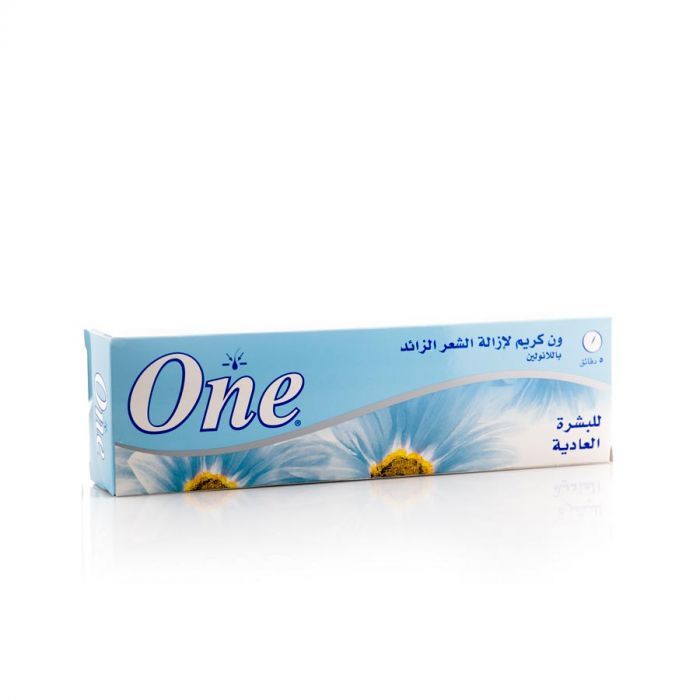 وان هير كريم ازاله الشعر بالانولين للبشرة العادية 40 جم