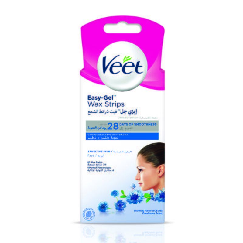 VEET WAX face