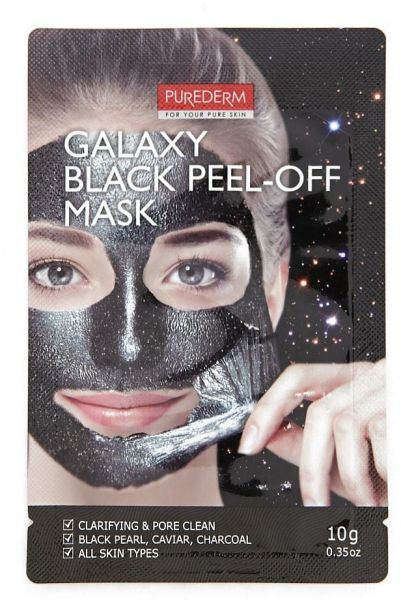 PUREDERM GALAXY BLACK PEEL-OFF MASK