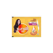 صانسيلك - شامبو ناعم وأملس - اكياس - زيت الأرجان