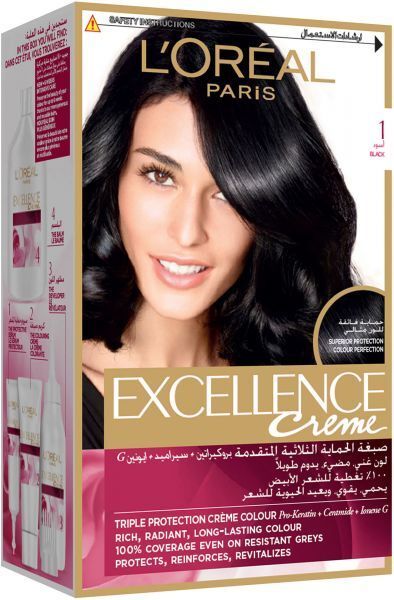 loreal excellence vlolet black