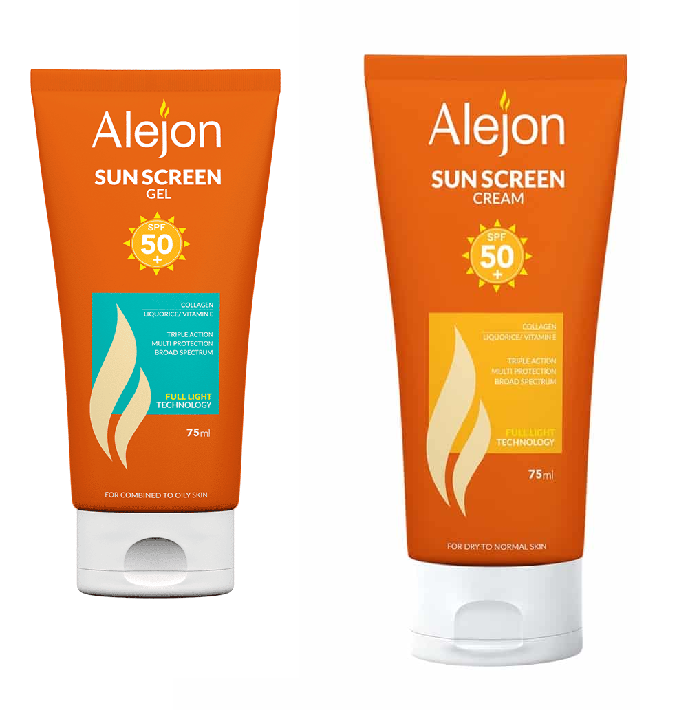 اليجون صن سكرين كريم + جل 75 مل (1+1)