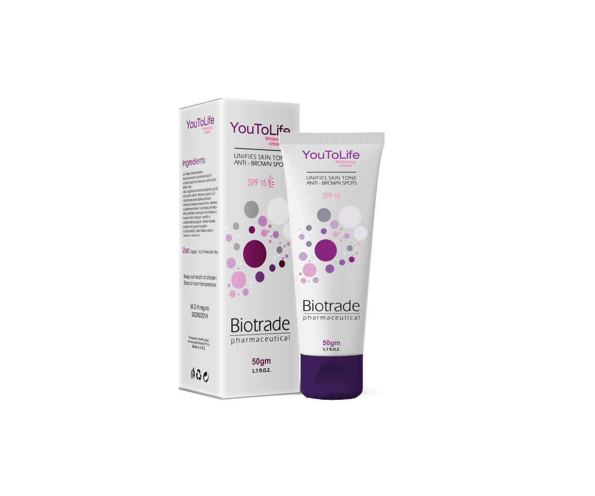 YouToLife Whitening Cream - 50 GM