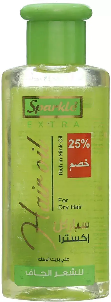 سباركل زيت للشعر الجاف بزيوت المغذيه 100 مل