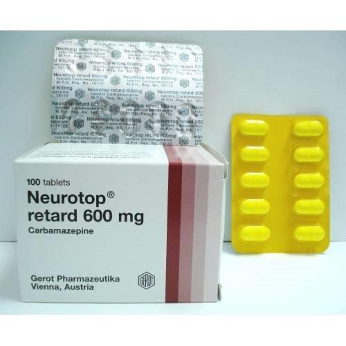 NEUROTOP RETARD 600 MG 100 TAB