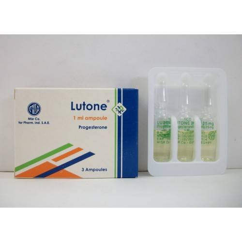 LUTONE 25 MG 3 AMP