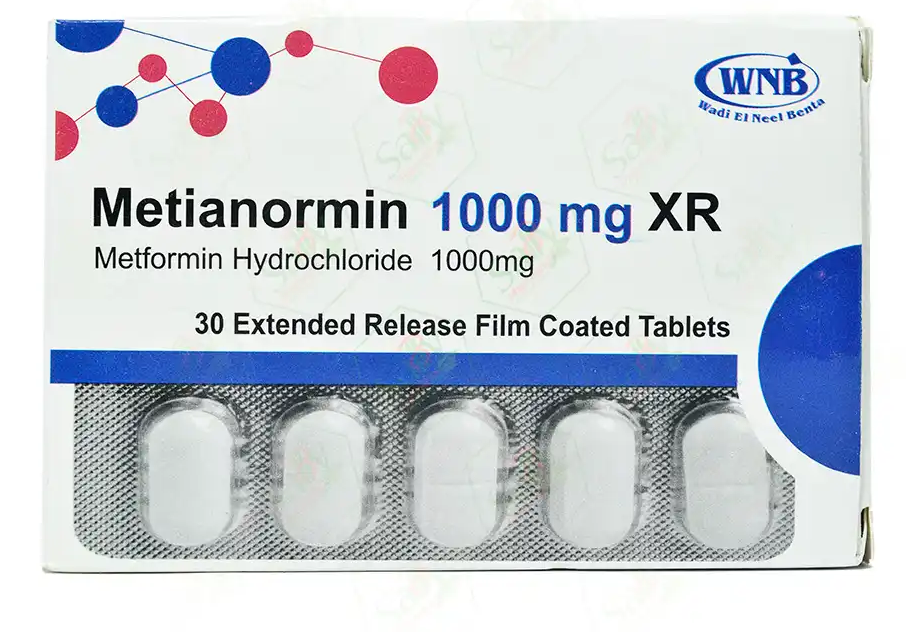 METIANORMIN 1000 30 TAP