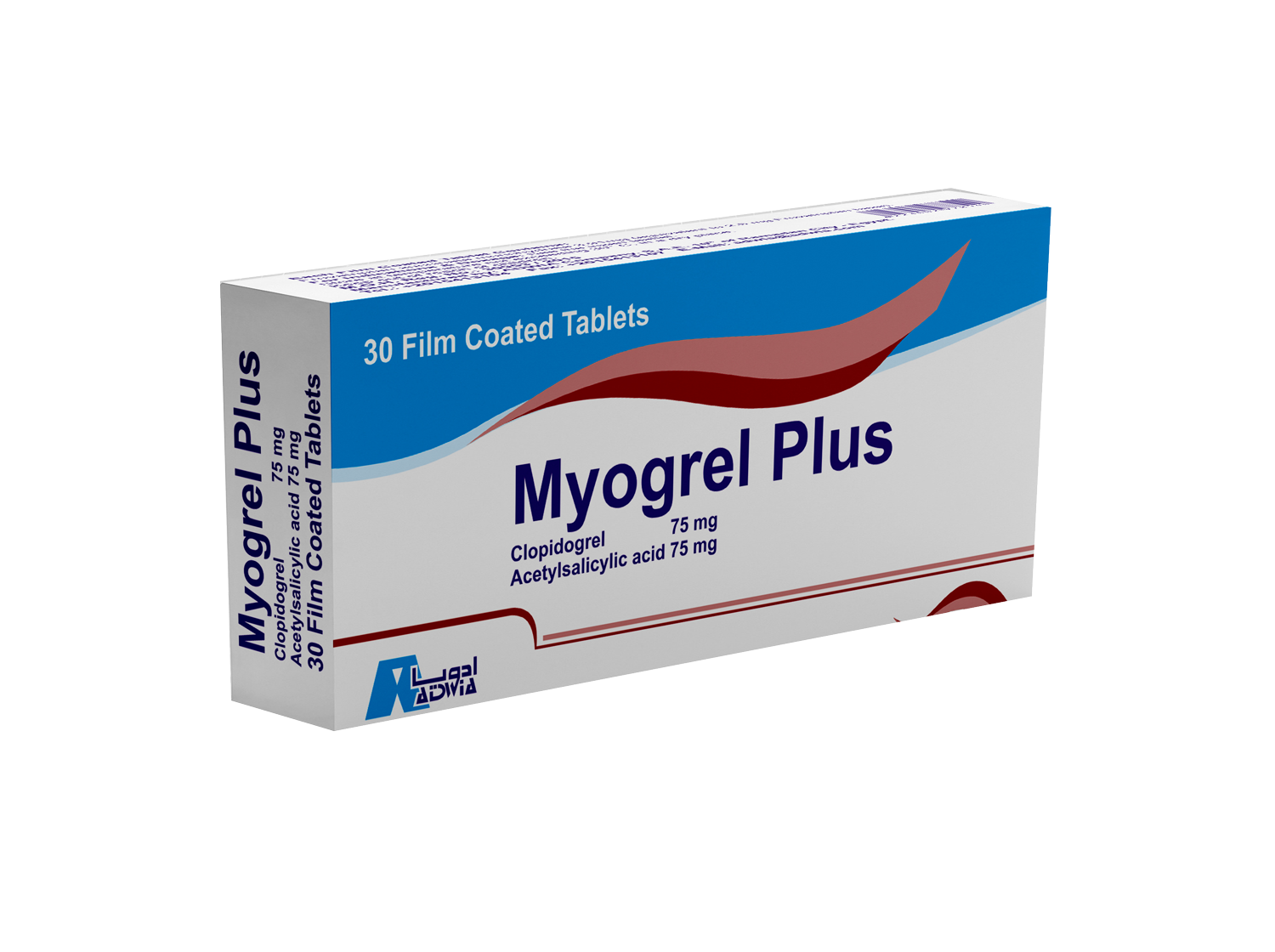 ميوجريل بلس 75/75مجم 30 قرص