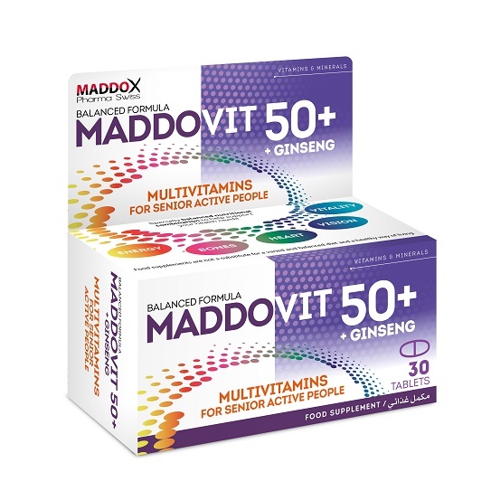 مادوفيت +50 جينسنج 30 قرص
