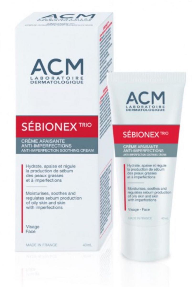 اي سي ام سيبونيكس تريو كريم مضاد لعيوب البشرة 40 مل