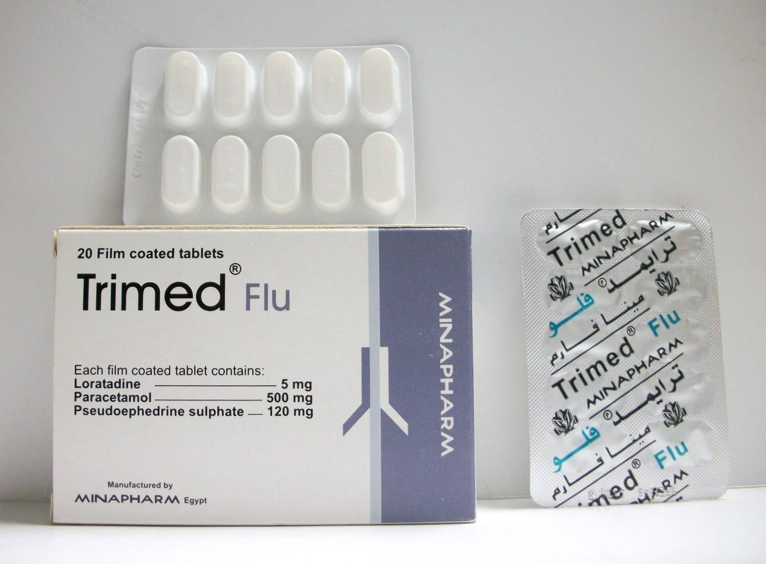 trimed flu20tab