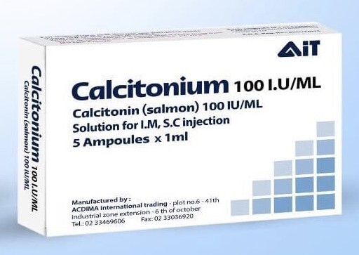 كالسيتونيوم 100 وحدة/مل 5 أمبول