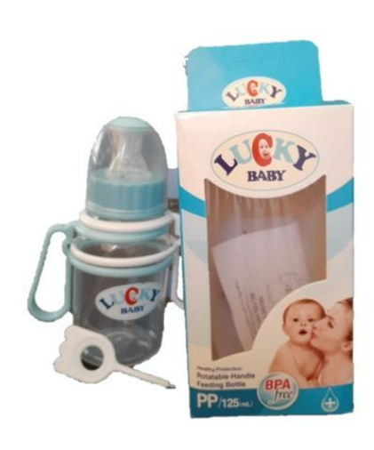 LUCKY BABY FEEDING BOTTLE 125ML