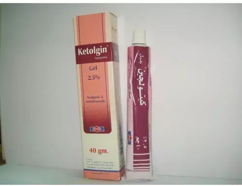 KETOLGIN 2.5 % 40 GM GEL