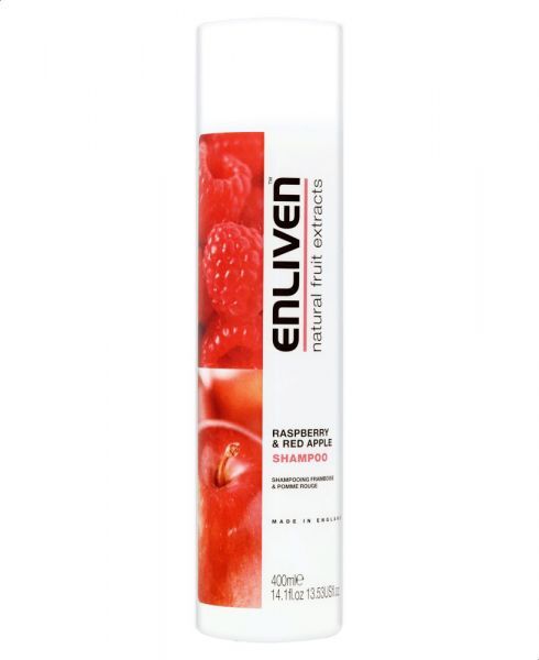 شامبو توت العليق والتفاح الأحمر من إنليفن 400 مل
