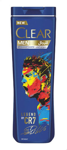 Clear shampoo 600 ml for men