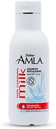 بديل شامبو الحليب دابر أملا لتنظيف الشعر 400 مل