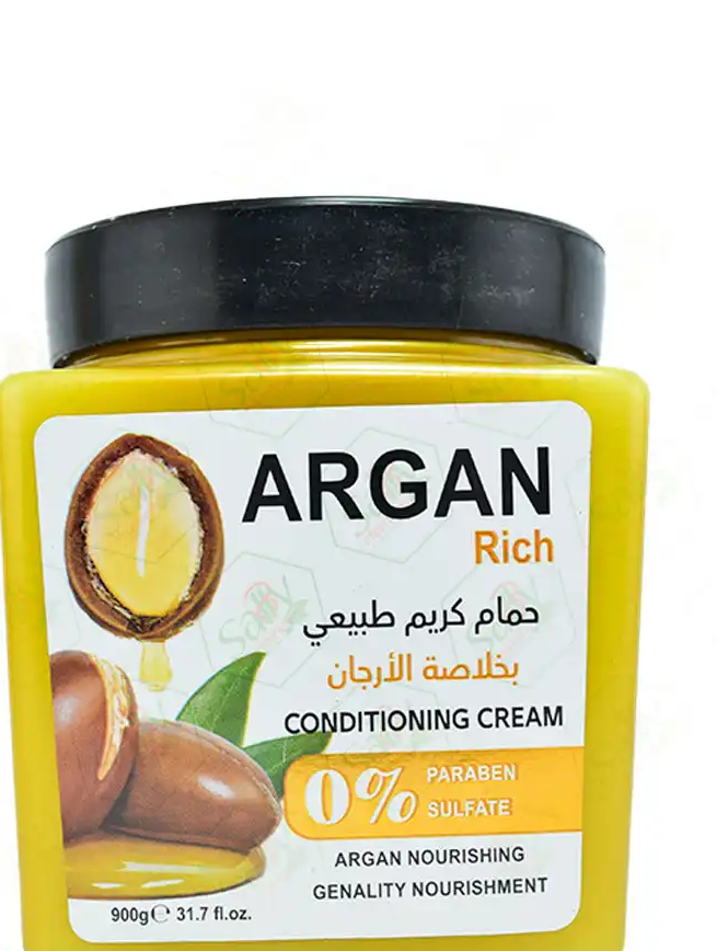 ستاركي حمام كريم للشعر بخلاصة زيت الارجان - 900 جم