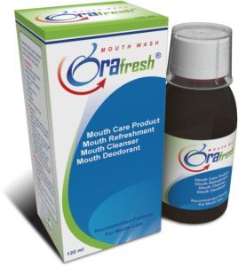 ORAFRESH 120 ML MOUTH WASH