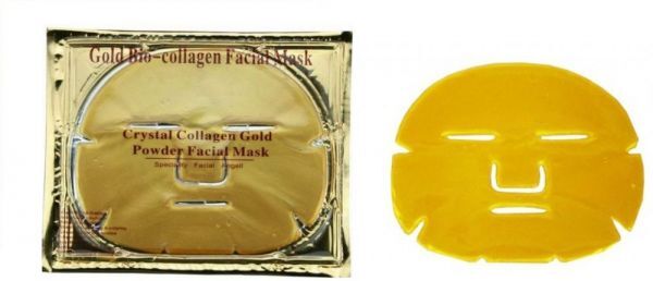 ماسك الكولاجين بماء الذهب للوجه
