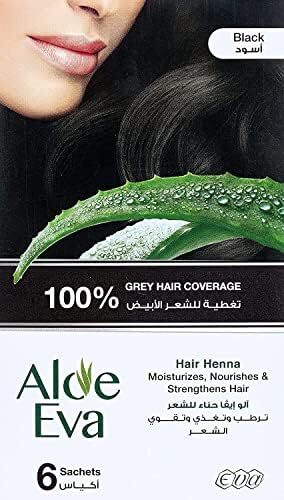 الو ايفا حنة شعر أسود