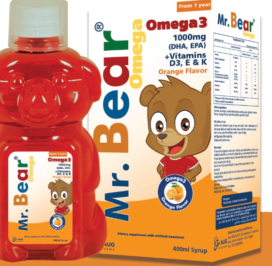 Mr.Bear Plus 400ml Syrup