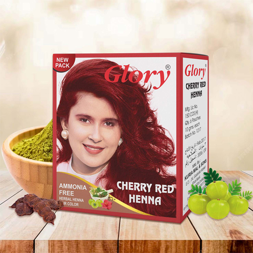 Glory Henna - Cherry Red