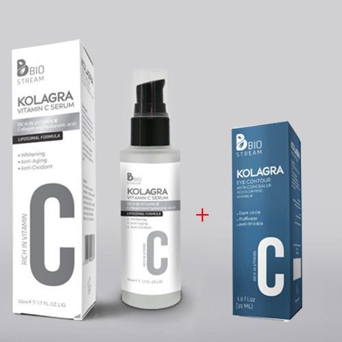 Kolagra Offer (Vitamin C Serum+ Eye Contour)