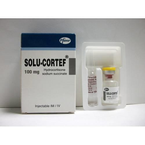 SOLU CORTEF 100 MG VIAL