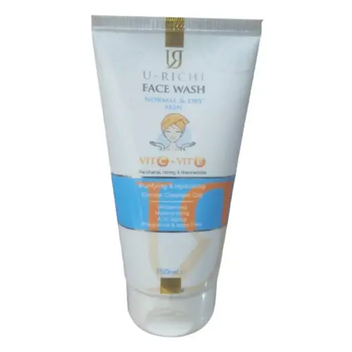 يو-ريتشي غسول للوجة للبشرة العادية والجافة 150 مل