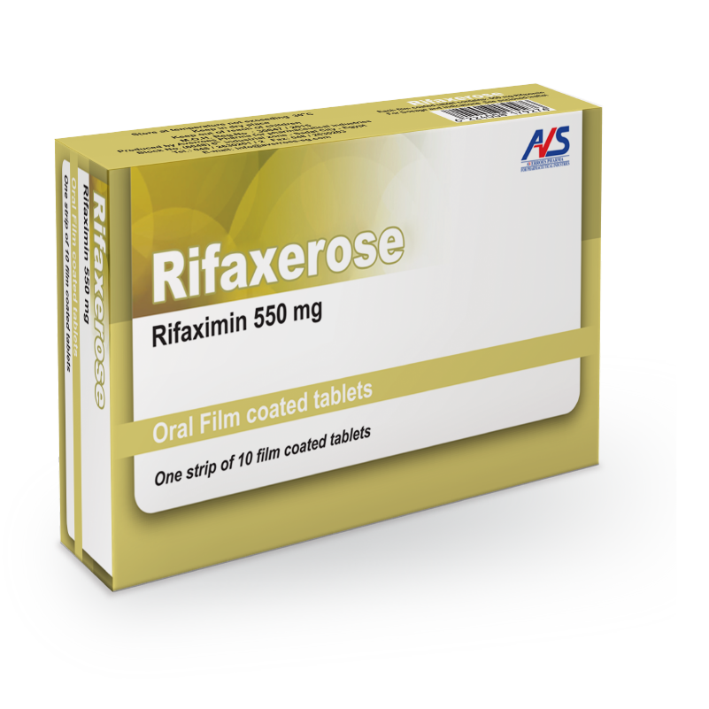 Rifaxerose 550mg 10tab