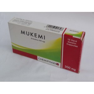 MUKEMI 300MG 10CAP