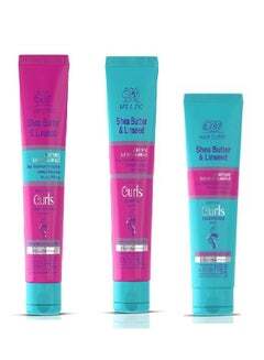 ايفا مجموعة للشعر الكيرلي بلسم - شامبو - ليف ان كريم