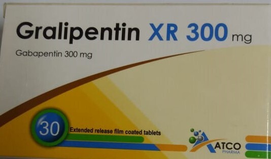 gralipentin xr300mg30tap