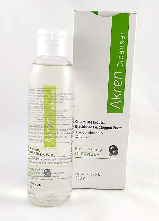 اكرين غسول للبشره المختلطه والدهنيه 250 مل