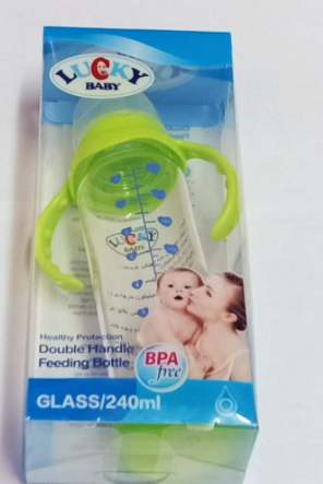 LUCKY BABY FWWDING BOTTLE 240ML