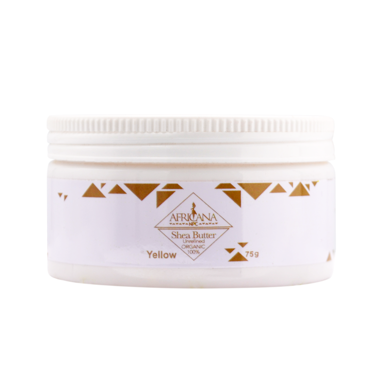 africana shea butter yellow