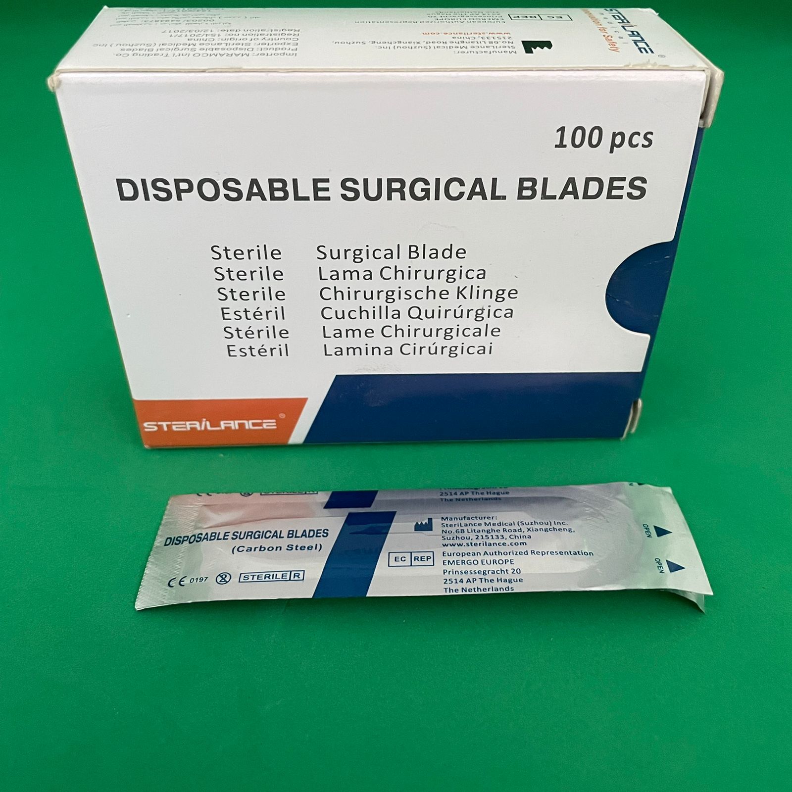 Disposable Surgical Blades 100 pcs