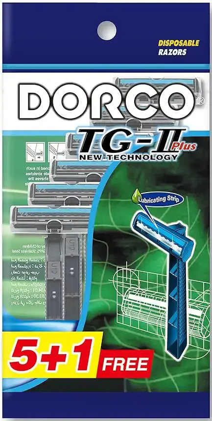 dorco tg-ii plus 5+1free
