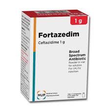 فورتازيديم 1 جم فيال