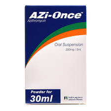 Azi-once 200 mg/5 ML Susp. 30 ML - Order Now | Vezeeta Pharmacy