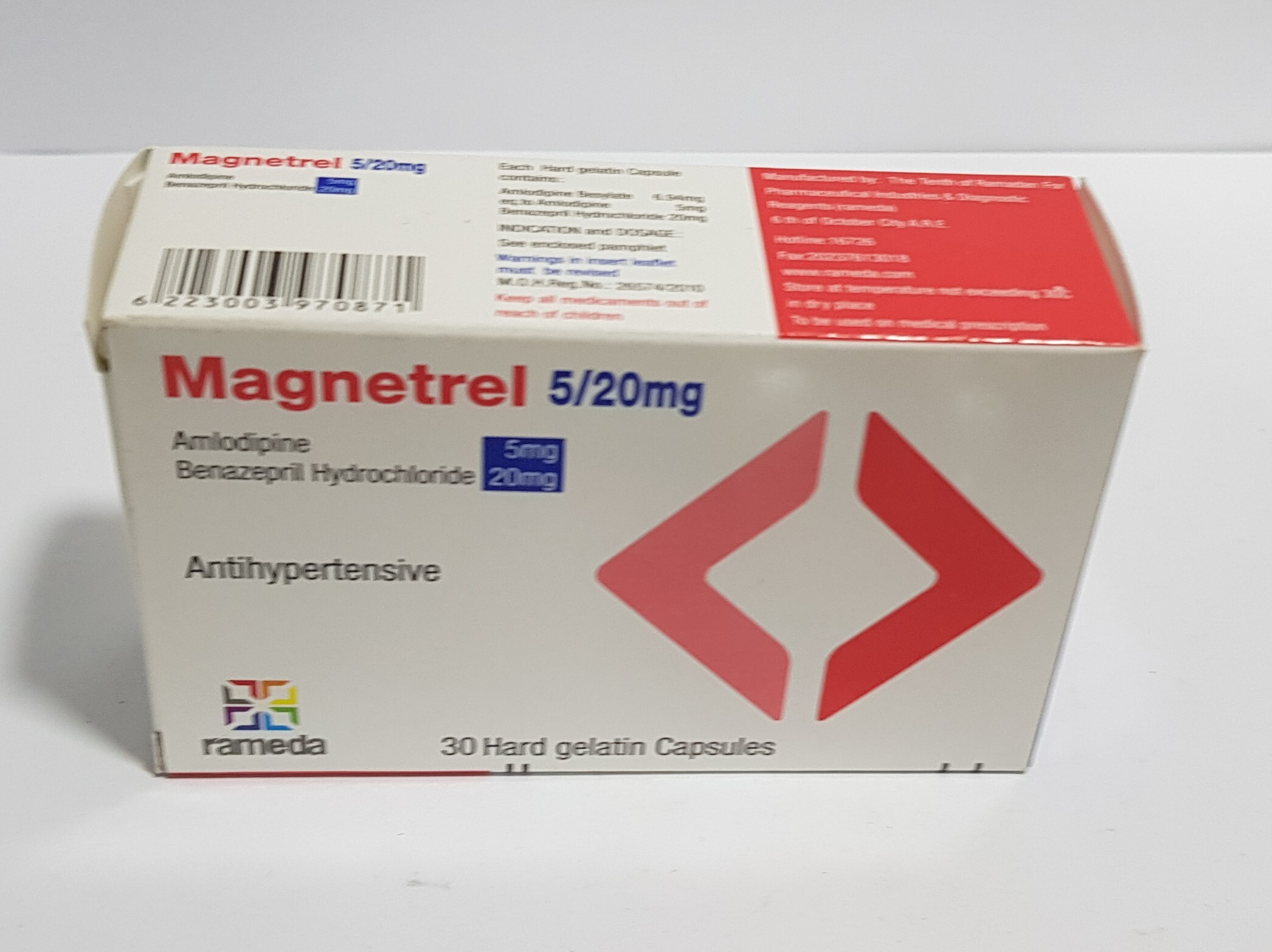 magnetrel 5/20mg30cap