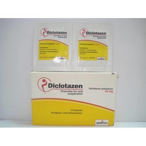 Diclotazen sachets