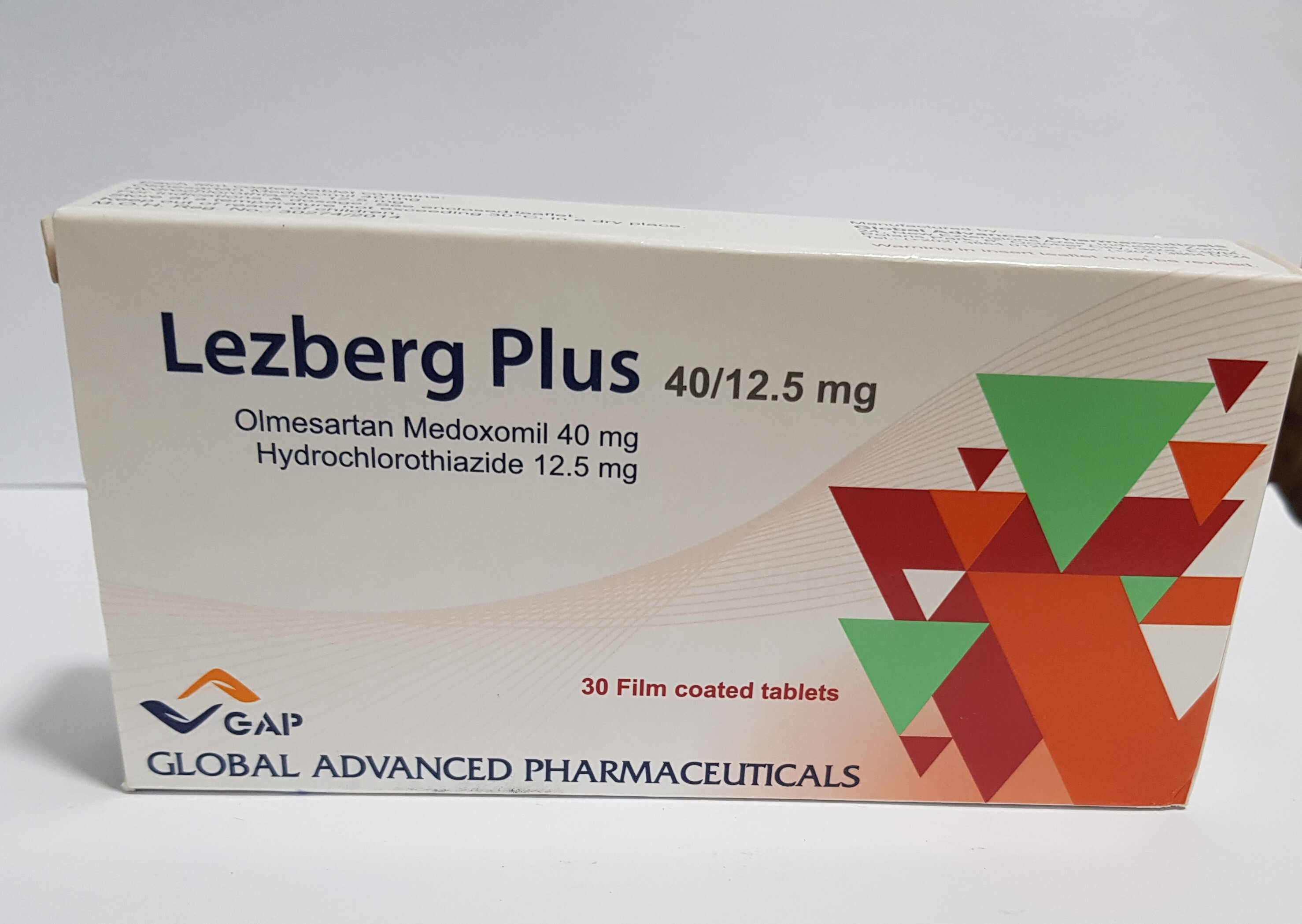 Lezberg Plus 40/12.5mg 30tab