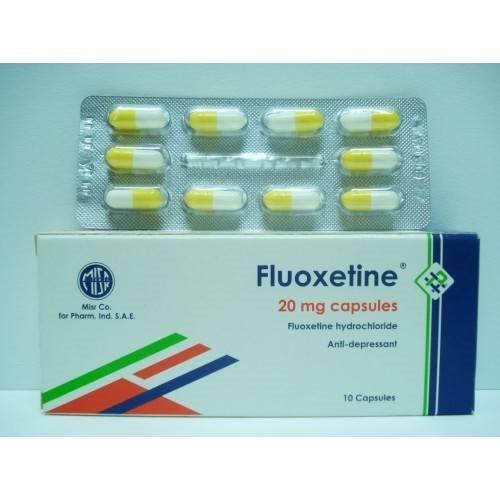 FLUOXETINE 20 MG 10 CAP