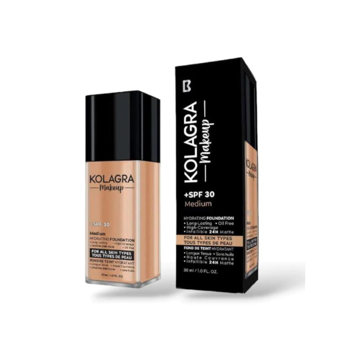 KOLAGRA FOUNDATION SP30ML MEDIUM