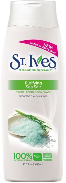 St. Ives Body Wash Exfoliating Purifying Sea Salt