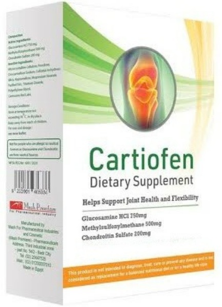 Cartiofen 50 tab.